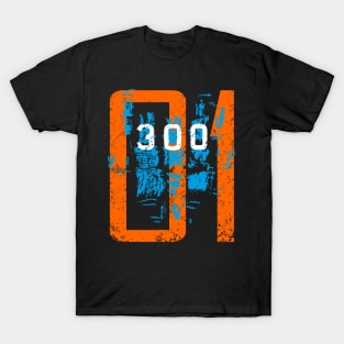 300 No. 1  Causal Number Design T-Shirt